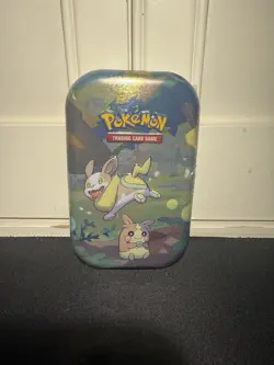Pokemon TCG: Galar Pals Mini Tin (Contains 2 Booster Packs, Each with 10 Cards) - Image 1