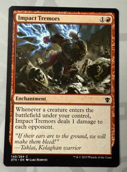 Magic the Gathering - Impact Tremors 140 - Image 1