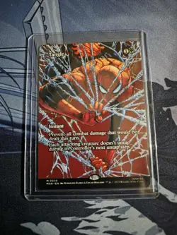 1x (38 MAR) Tangle - BORDERLESS SOURCE MATERIAL MTG Marvel's Spider-Man Eternal - Image 1