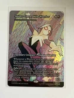 Spider-gwen, Web Warrior - Foil - Mythic - Borderless - 0024 - Image 1