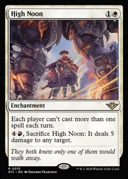 High Noon Regular - Outlaws Of Thunder Junction MTG-NM - Image 1