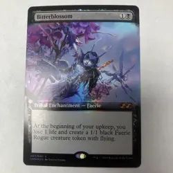 Bitterblossom - Foil - MTG - Ultimate Masters Full Art Box Topper - U07 - Image 1