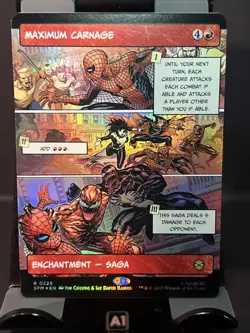 Maximum Carnage (Borderless) Marvel's Spider-Man Foil - Image 1