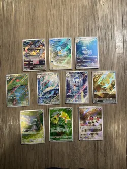 Pokemon 151 Illustration Rare Lot Of 10 - All Near Mint - Image 1