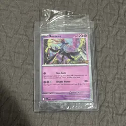 Pokemon Mega Evolution 2025 - Xerneas 2025 Bestbuy Stamped Promo Sealed - Image 1