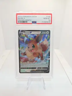 2023 Pokemon Sword And Shield Crown Zenith #108 Eevee V PSA 10 Gem Mint - Image 1