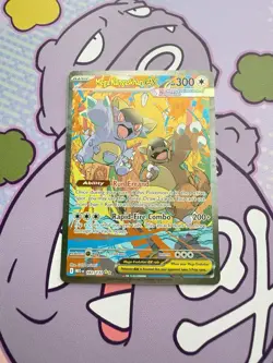 Mega Kangaskhan EX SIR 182/132 Near Mint Mega Evolution English Pokemon TCG - Image 1