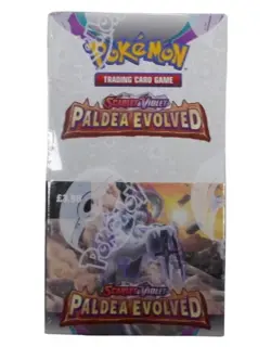 Pokemon TCG Paldea Evolved Half Booster Box (18 Booster Packs) - SEALED - Image 1