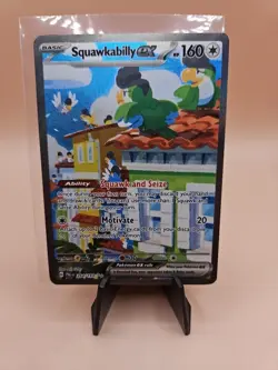 2023 Pokemon Squawkabilly EX 264 Paldea Evolved Illustration Rare - Image 1