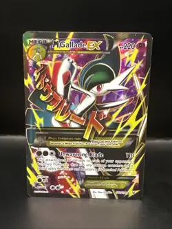 Pokemon M Gallade EX (100 Full Art) Ultra Rare XY - Roaring Skies 100/108 - Image 3