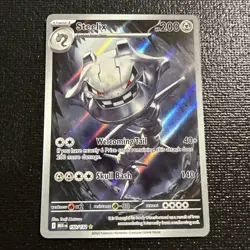 Steelix 150/132 Illustration Rare Pokemon Mega Evolution English NM - Image 2