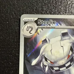 Steelix 150/132 Illustration Rare Pokemon Mega Evolution English NM - Image 3