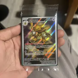 Pokemon Center Stamped Alakazam 009 Pokemon Mega Evolutions -ETB Promo Sealed - Image 2