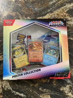 Pokemon Scarlet Violet Prismatic Evolutions Poster Collection Factory Sealed - Image 1