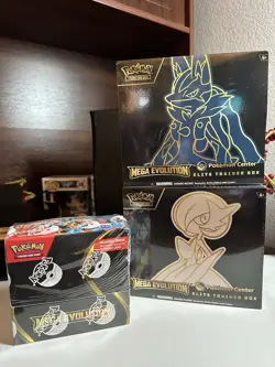 Pokemon Center Mega Evolution ETB Set and Enhanced Booster Box, Sealed - Image 1