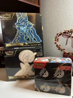 Pokemon Center Mega Evolution ETB Set and Enhanced Booster Box, Sealed - Image 2