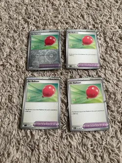 Air Balloon 4X Playset Pokemon Black Bolt Regular 079/086 - Image 1