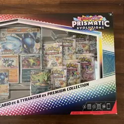 Pokemon Lucario Ex & Tyranitar Ex Premium Collection Prismatic- In Hand, Sealed - Image 3
