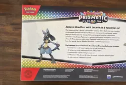 Pokemon Lucario Ex & Tyranitar Ex Premium Collection Prismatic- In Hand, Sealed - Image 4