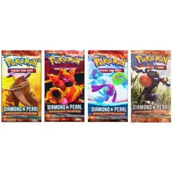 Pokemon Diamond & Pearl Mysterious Treasures Booster Pack Art Set - Sealed - Image 1