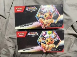 🔥 Pokemon Prismatic Evolutions Surprise Box - Lot of 2 - Image 1