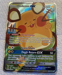 Pokemon TCG Dedenne GX 195a/214 Unbroken Bonds Trainers Toolkit Alternate Art - Image 1