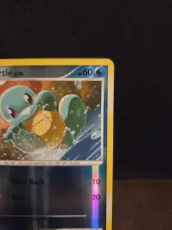 Pokemon TCG Squirtle 96/127 Reverse Holo Platinum Base 🌟🌟🌟 2009 - Image 3