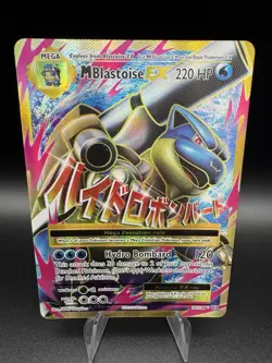 M Mega Blastoise EX (Full Art) 102/108 Pokemon XY Evolutions Near Mint - Image 1