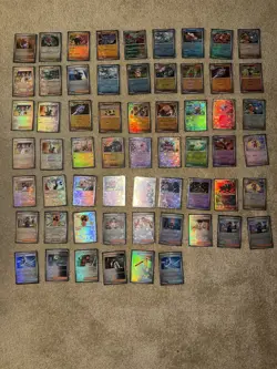Lot of 62 Pokemon Prismatic Evolutions Poke ball Pokeball Reverse Holo TCG NM - Image 1
