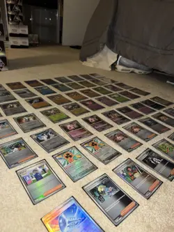 Lot of 62 Pokemon Prismatic Evolutions Poke ball Pokeball Reverse Holo TCG NM - Image 4