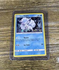 Alolan Vulpix 21/145 Pokemon TCG Toys R Us Stamped Cosmos Holo Promo SEALED - Image 3