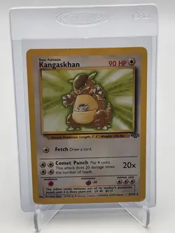 1999 Pokemon Kangaskhan Jungle Set Non-Holo Rare 21/64 LP/Mint TCG Nintendo - Image 1