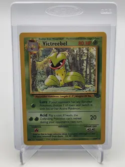 1999 Pokemon Victreebel Jungle Set Non-Holo Rare 30/64 LP TCG Nintendo WOTC - Image 1