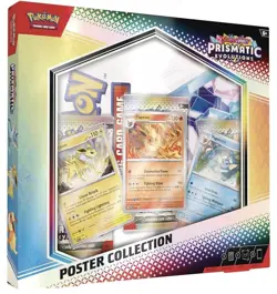 Pokemon TCG: Scarlet & Violet Prismatic Evolutions Poster Collection Box 🔥✅📦 - Image 1