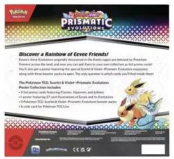 Pokemon TCG: Scarlet & Violet Prismatic Evolutions Poster Collection Box 🔥✅📦 - Image 2