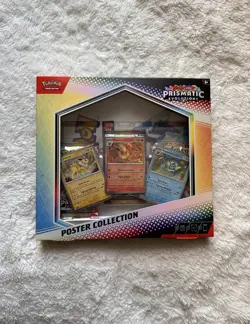 Pokemon TCG: Scarlet & Violet Prismatic Evolutions Poster Collection Box 🔥✅📦 - Image 4
