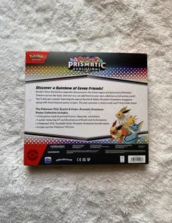 Pokemon TCG: Scarlet & Violet Prismatic Evolutions Poster Collection Box 🔥✅📦 - Image 5