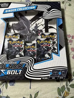 Pokemon TCG Scarlet & Violet Black Bolt Binder Collection Box Factory Sealed - Image 4