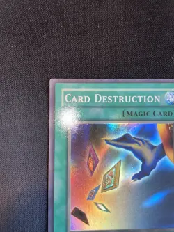 YuGiOh GLOSSY Card Destruction SDY-042 1st Edition - Moderately Played - Image 2