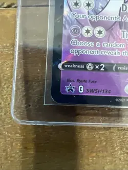 Dark Sylveon V SWSH134 - Celebrations - Black Star Promo Card - Pokemon TCG - Image 3