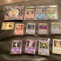 Pokemon 1998 Best Collection CD and Promo Card Full Set Pikachu Records Japan - Image 1