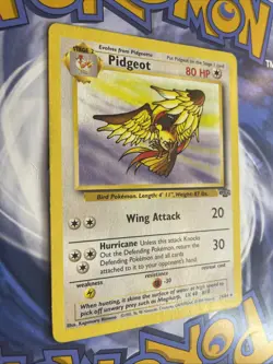 Pokemon Pidgeot #24/64 Non-Holo Rare - 1999 Unlimited Jungle Set MP Vintage Card - Image 2