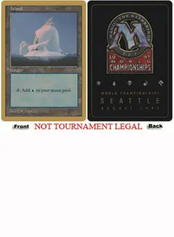 Island (5th Edition D - Paul McCabe - 1997) World Championship PLD CARD ABUGames - Image 1