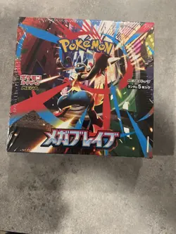 Mega Brave Booster Box M1L Pokemon Card Japanese New Sealed w/shrink 2025 - Image 1