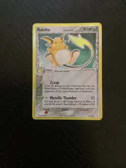 Raichu (Delta Species) - 15/110 - Pokemon Ex Holon Phantoms Holo Card NM - Image 1