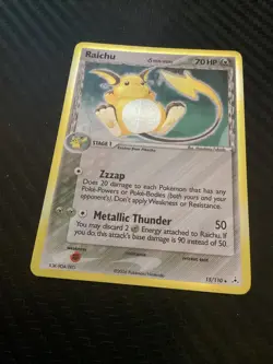 Raichu (Delta Species) - 15/110 - Pokemon Ex Holon Phantoms Holo Card NM - Image 2
