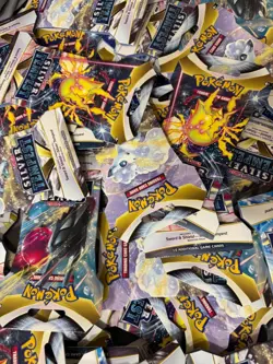 Nintendo Pokemon TCG Sword & Shield Silver Tempest Booster Pack - 20 Card Lot 820650850929 - Image 1