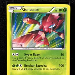 Genesect BW99 Black & White Black Star Promo Holo Pokemon Card - Image 3