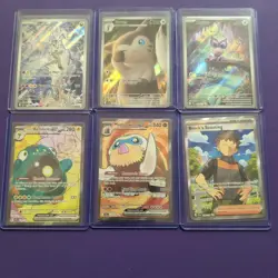 Pokemon TCG Journey Together Illustration Rare And Ultra Rare 6 Card Lot - Image 1