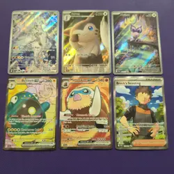 Pokemon TCG Journey Together Illustration Rare And Ultra Rare 6 Card Lot - Image 2